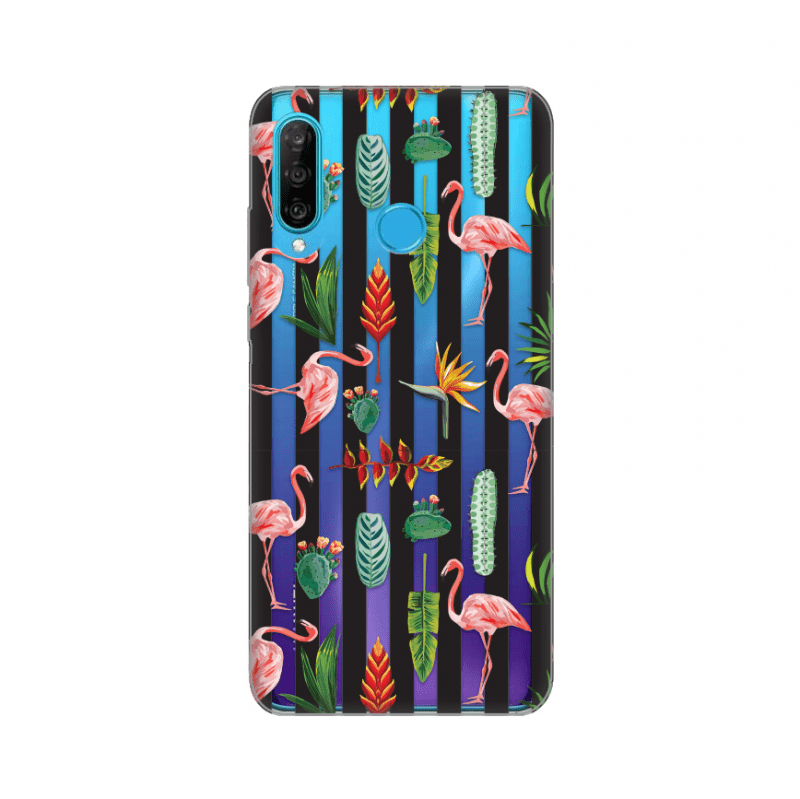 torbica-silikonska-print-skin-za-huawei-p30-lite-flamingo-leaves-flowers-114649-129914.png